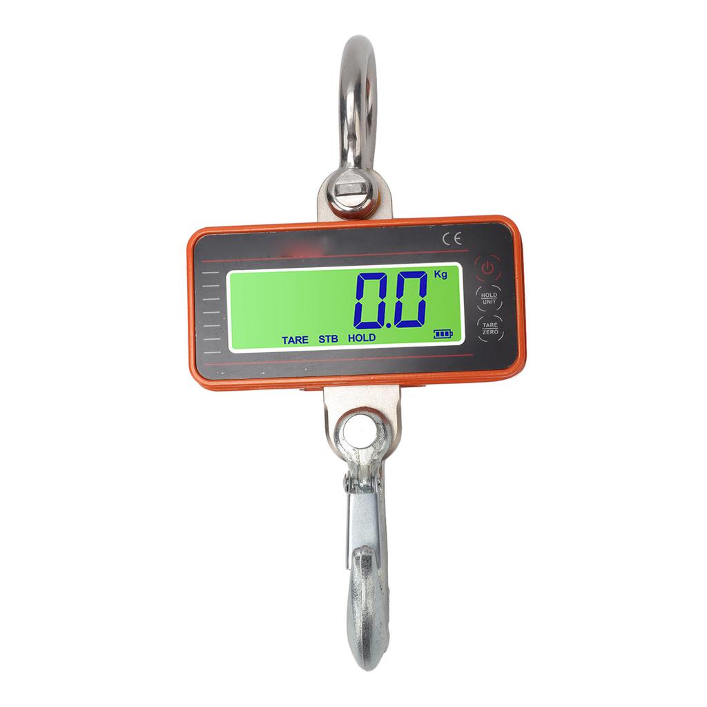 Electronic Crane Scale Wireless Remote Control Scale High Accuracy Handheld Digital Hanging Scale 500Kg