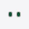 Miss Green Earrings Victoria Halo