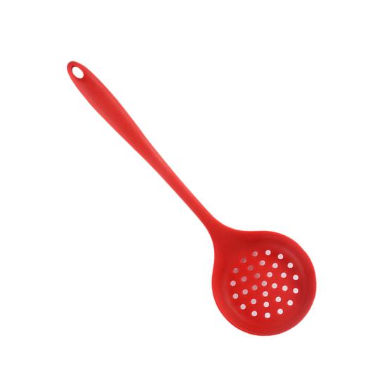 Spatula Non-stick Heat-resistant Silicone Flexible Colander Rice Scoop Handy Baking Scraper