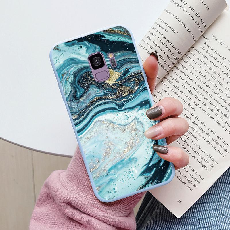 Цветной Роскошный Мраморный Чехол Для Samsung Galaxy S9 S 9 Plus Fundas Мягкий Силиконовый Защитный Задний Чехол Для Samsung S9 Ударопрочный Чехол