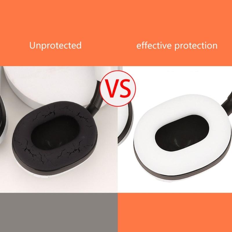 Cooling Gel Earpads Headband Cover for  H7 Gaming Headset, Ear Pads Cushions with Noise Isolation