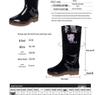 Warrior Unisex High-Cut Waterproof Rain Boots