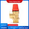 Wall-Mounted Brass Boiler Water Heater Drain with Copper Safety Valve