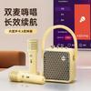 Divoom Spark-Pop Портативная караоке-колонка с двумя микрофонами, штекер CN (адаптер в комплекте)