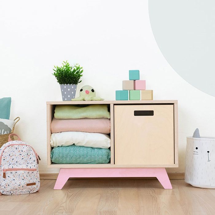 NABOSKY Pink Storage Unit 1x2