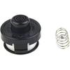 A Set of 3  Wire Spools and Covers for RS-136-BKP/682378-02, and Spring Lawn Mower Accessories 1+1+1 Set