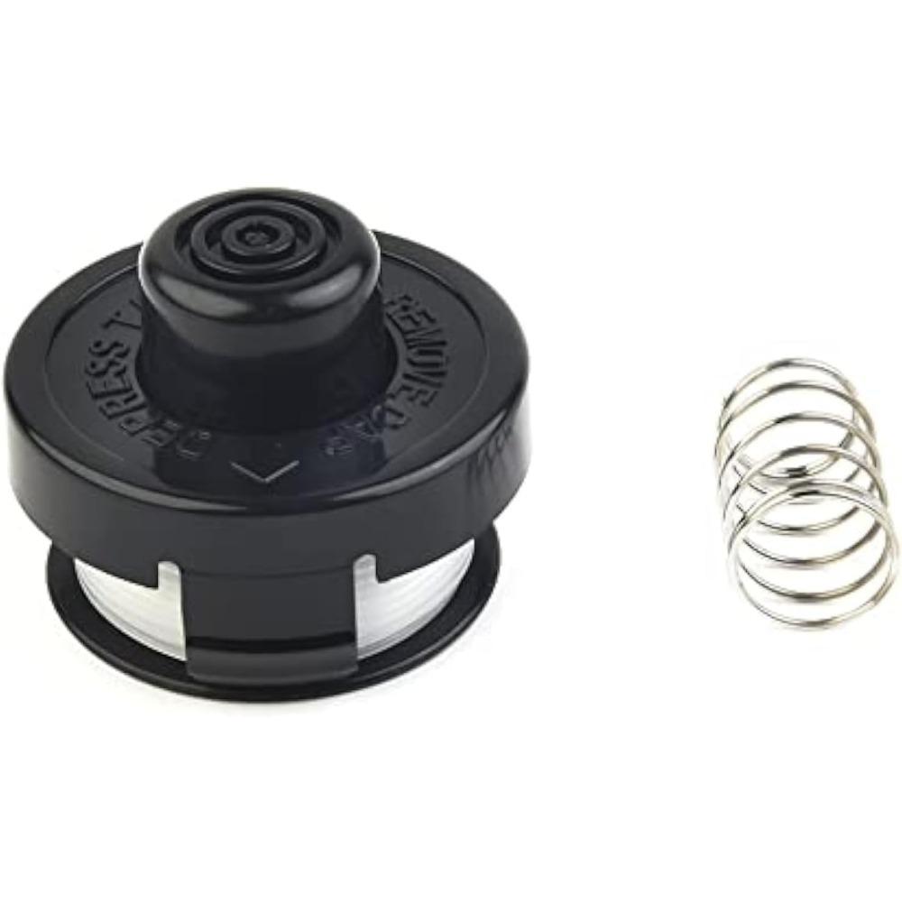 A Set of 3 Wire Spools and Covers for RS-136-BKP/682378-02, and Spring Lawn Mower Accessories 1+1+1 Set
