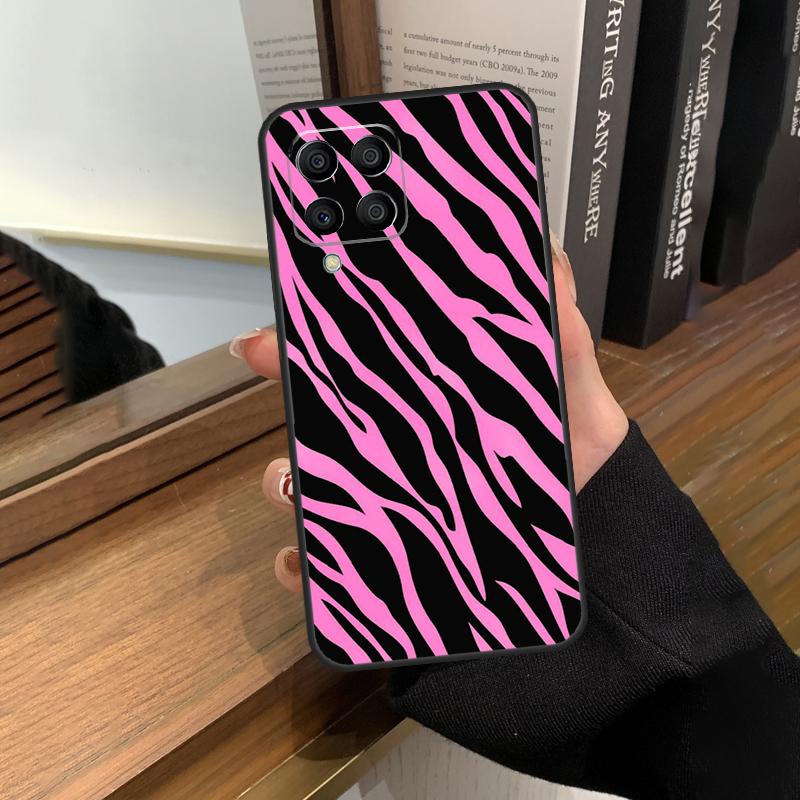 Чехол с полосками зебры для Samsung Galaxy M23 M33 M53 M13 M51 M11 M31s M30s M12 M32 M52 M20 M14 M34 M54