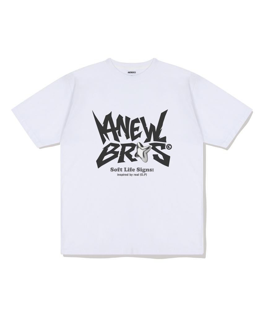 ANEWBROS Dearsign Oversized Short Sleeve T-Shirt 4 Colors [Anse_2007]