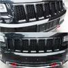 Racing Grills for Jeep Grand Cherokee 2014 2015 2016 7PCS Car Front Grille Grill Inserted Cover Replacement Exterior