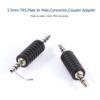 Connecting 3.5mm Plug Straight Jack Male to Male Plug 3.5mm to 3.5MM Audio Adapter Audio 3.5mm Plug