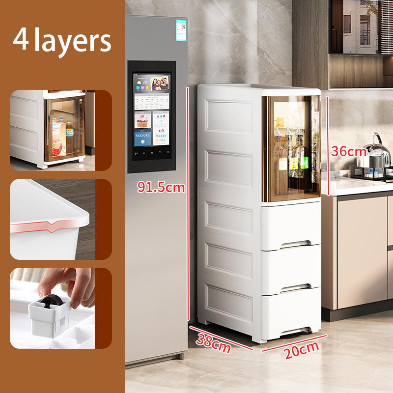 Шкаф для хранения в ванной комнате, 2/3/4 слоя, шкаф для хранения на кухне, шкаф для хранения туалета, узкий шкаф для ванной комнаты, кухонная полка