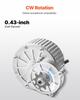450W Electric Brushed DC Motor Kit 36V 3000rpm Motor with Speed Controller
