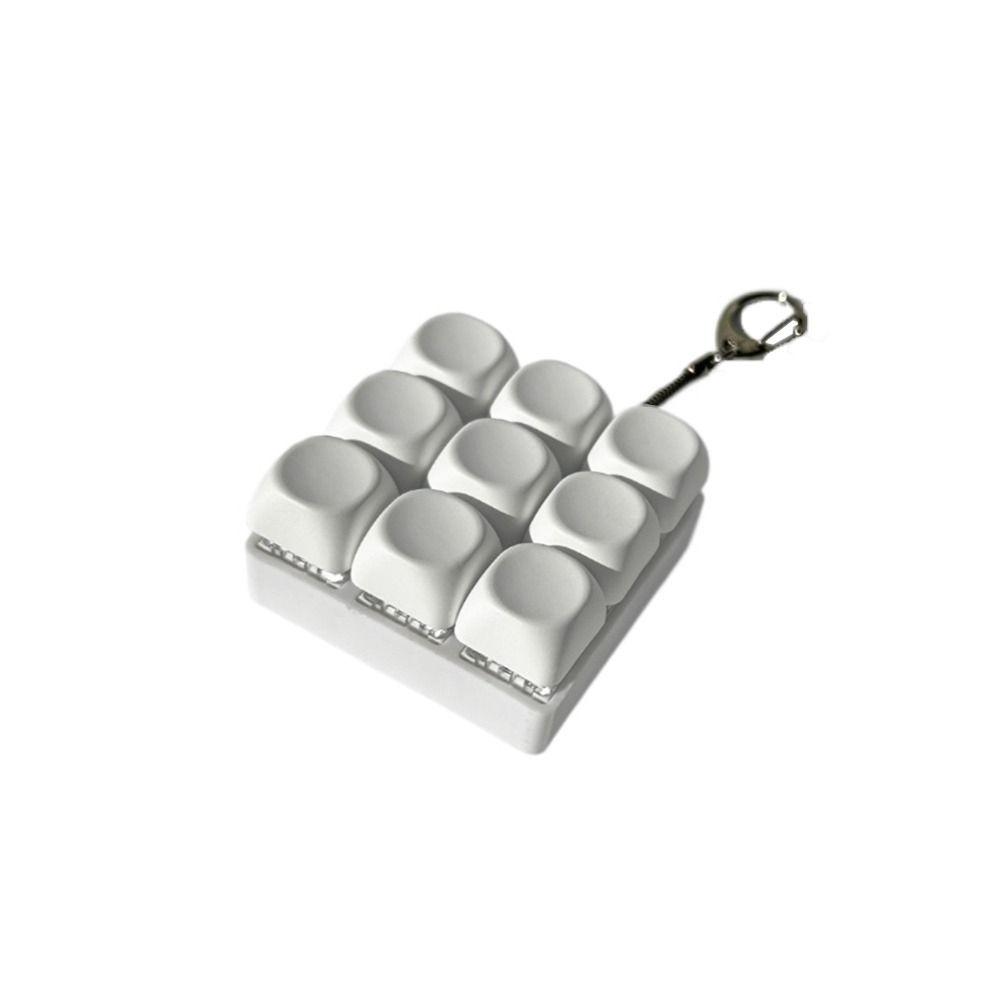 Keycap Fidget Keychain DIY Keyboard Pinch Toy New Finger Keyboard Cap  Adult