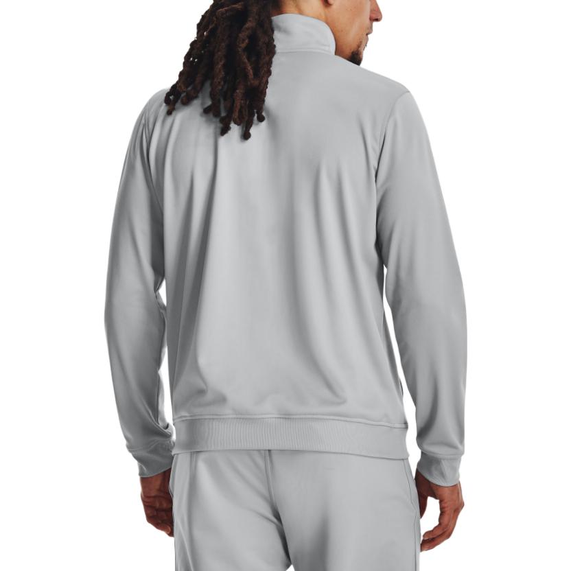 Under Armour Однотонная приталенная куртка с воротником-стойкой и длинным рукавом для мужчин, куртки, серый 1329293-011