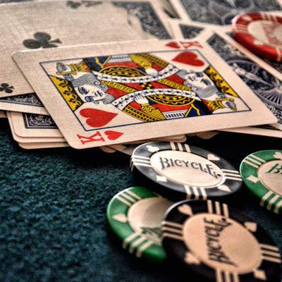 BICYCLE METALLUXE BLUE 1 DECK Playing Cards