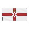Bannière - Irlande Du Nord - 90x180cm - Polyester - 6 Œillets - Impression Numérique