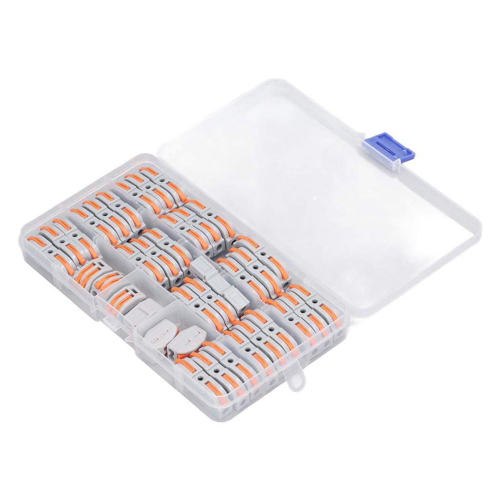 36 шт. Быстрый соединитель проводов Нажимной рычажный соединитель проводов Электрическая клеммная колодка для проводки