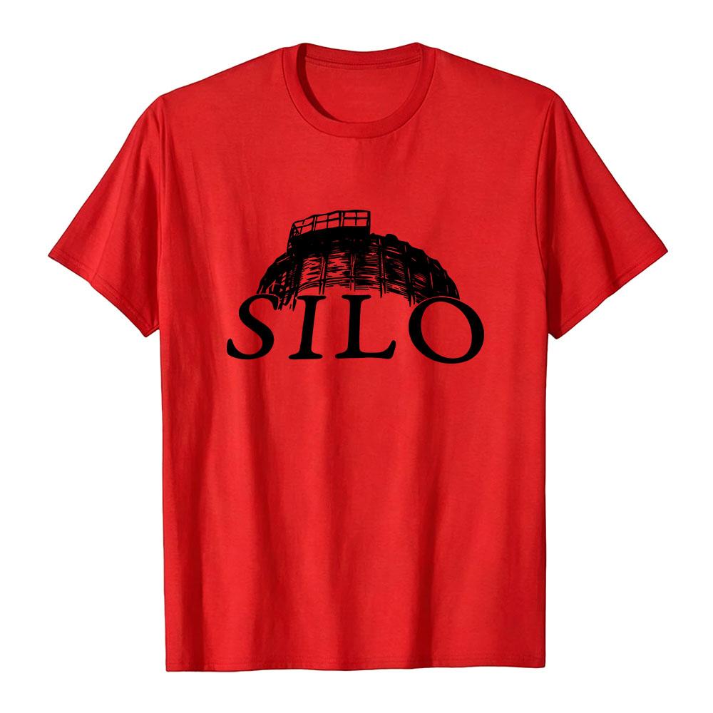 Science Fiction SILO TV Series T-shirt Unisex Streetwear Cotton Short Sleeve Soft Male Tshirts Design Graphic Print Merch Shirt