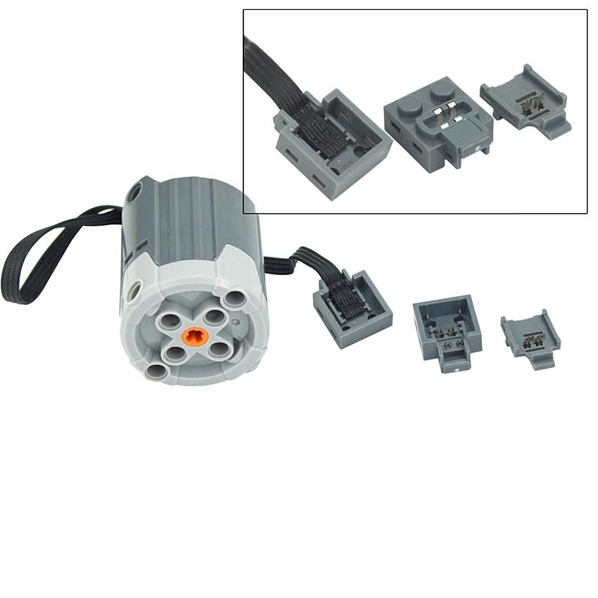 Building Blocks Technical Power Functions Brick Motor Line Extension Wire Cord Replacement card slot Compatible with 21669 60656