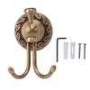Wall Mounted Coat Hooks Copper Metal Vintage European Style Clothes Hanger Hook Robe Hook for