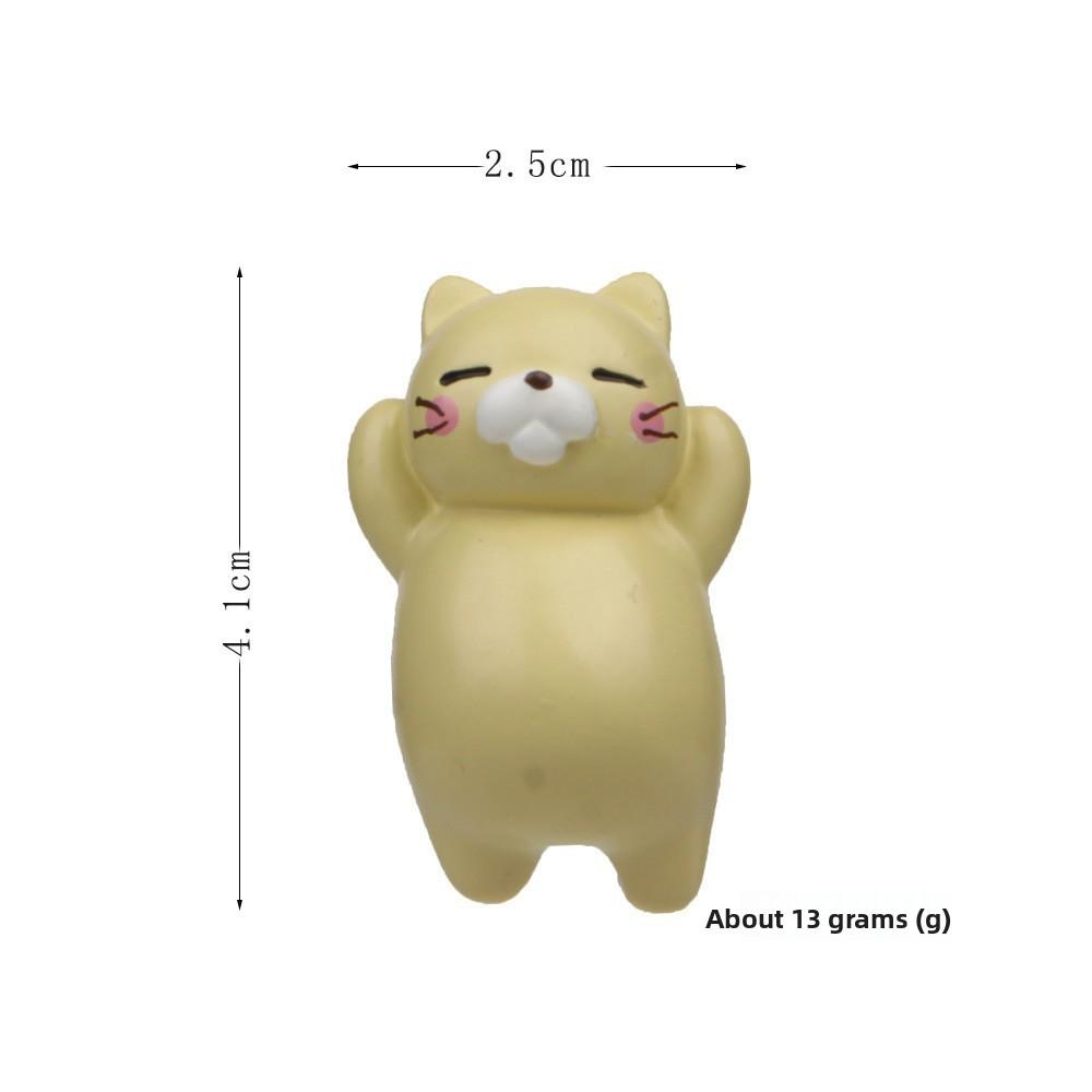 Cute Cat Lazy Three Dimensional Magnetic Refrigerator Resin Decoration Gift For