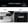 Plaid for Tesla Model 3 Y S X Tail Tag Trunk 3D  Zinc Alloy Vehicle Label Emblems PLAID Badge Creative Decoration Stickers