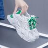 Новая летняя обувь для папы, женские корейские удлиняющие кроссовки с толстой подошвой, дышащие модные кроссовки с одинарной сеткой