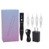 Microblading Machine Rechargeable Portable Eyebrow Lip Eyeliner Tattoo Machine Pen Black 100‑240V