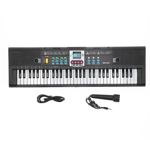 61-Key Electronic Piano, Electronic Keyboard, Guitar, Convenient, Adjustable, Sound Effects Control, Recording Function, Multi-Function