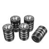 TWXBP1 Car Tire Valve Stems Cap Aluminum Tire Wheel Stem Air Valve Cap For Alfa Romeo giulietta 159 mito giulia stelvio 147 Accessories