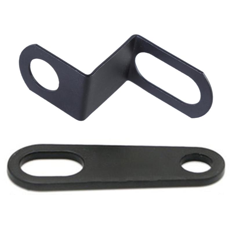 2 шт. Мотоциклетный индикатор Задний указатель поворота Кронштейн для переноса Держатель лампы Металлические хомуты на вилку