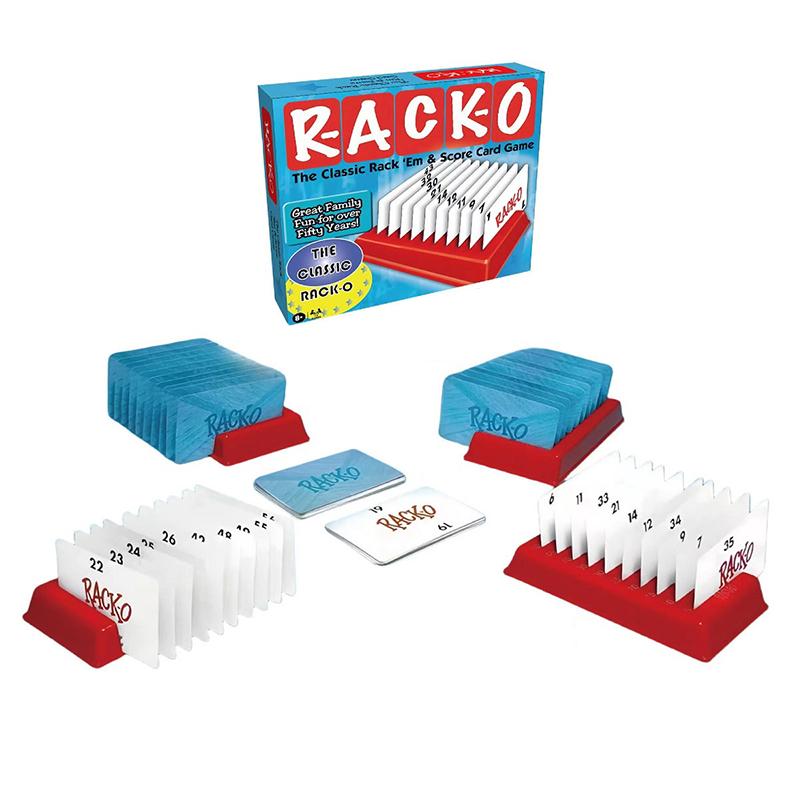 Rack-O Классическая настольная игра Семейная настольная игра для 2-4 игроков