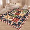 Rural American Retro Carpet Rug for Home Living Room Bedroom Sofa Doormat Decor Kids Game Area Rug Floor Mat Gift