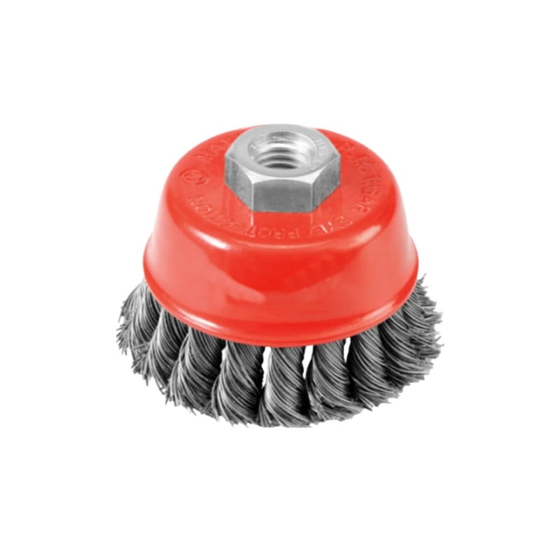 Awtools M14 Twisted Wire Cup Brush