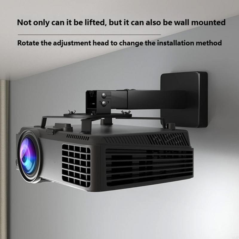 95AF Multiple Angles Projector Ceiling Mount Extendable 25-35cm Height Adjustable