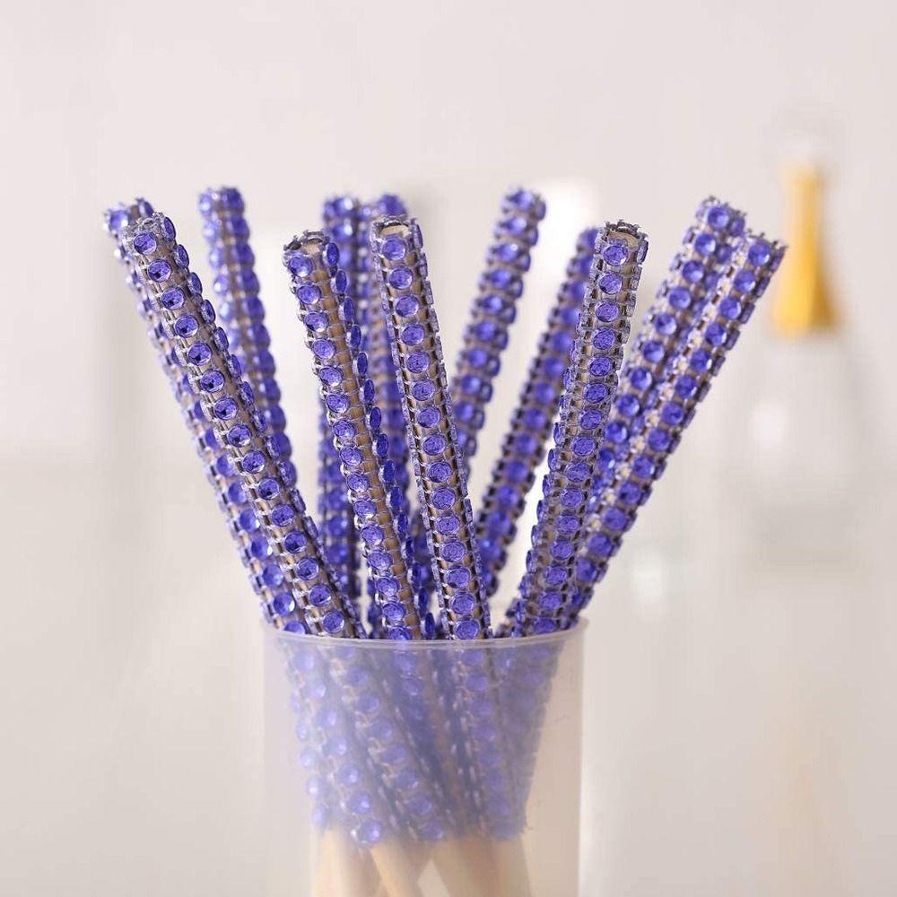 Rhinestone Crystal Fruit Skewer Sticks Bamboo Cake Chocolate Caramel Sticks Apple Sticks Christmas