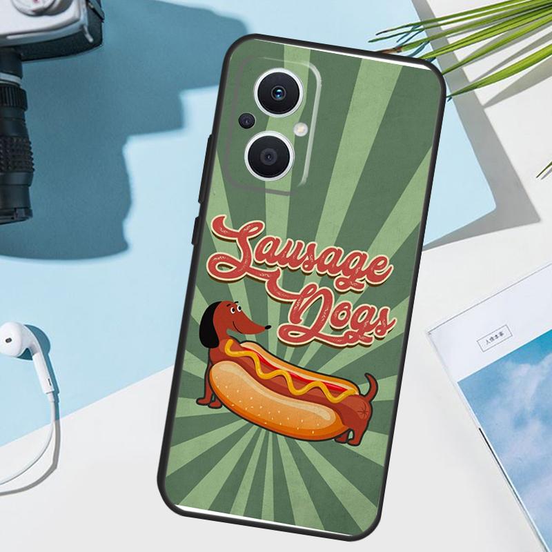 DACHSHUND Case For OPPO Reno 13 F 12 12F 11 8T 7 8 10 Pro OPPO Find X8 X6 Pro X3 X5 Lite Phone Cover