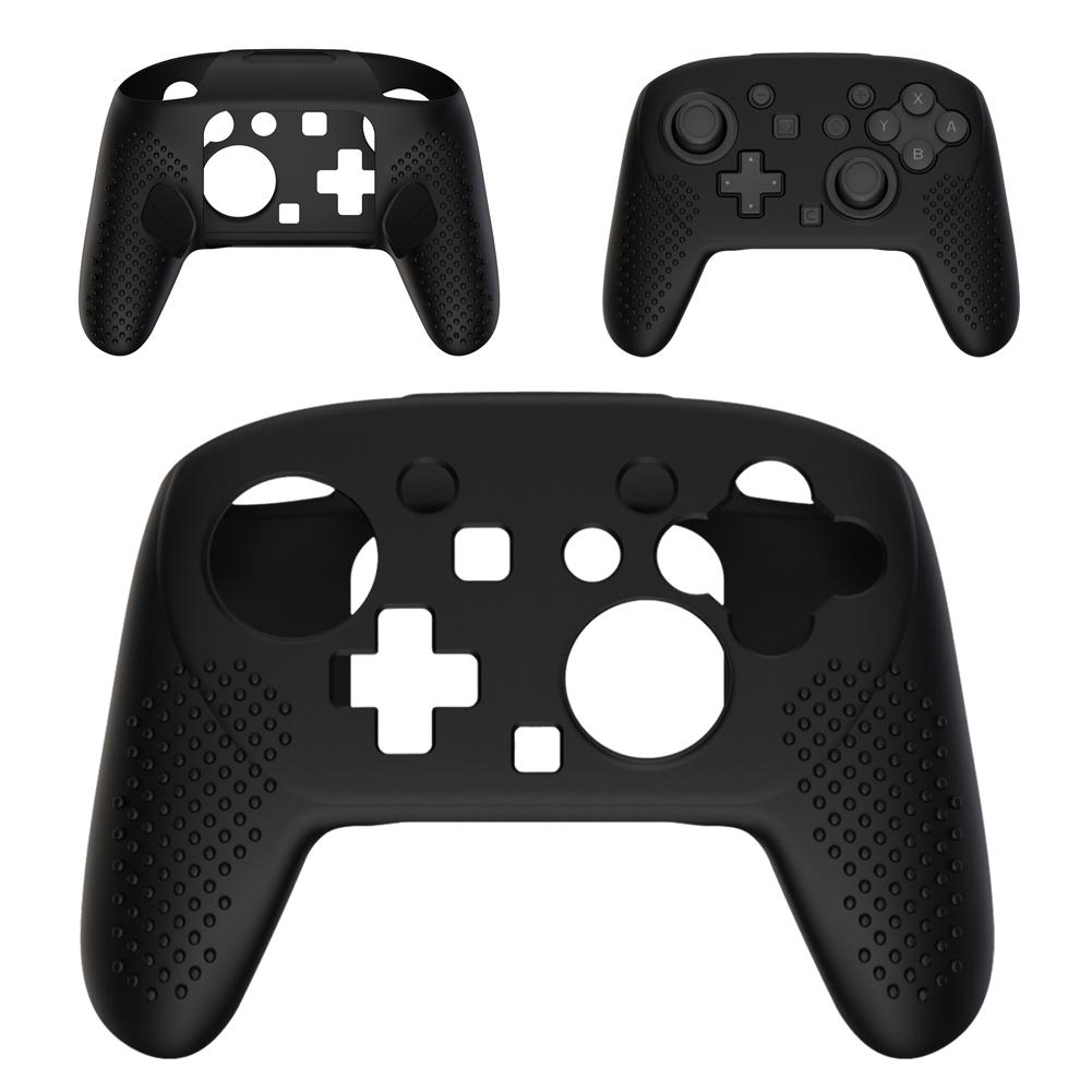 For Switch 2 Pro Controller Silicone Case Non-Slip Protector Cover Handle Protective Shell Scratch&Shock Protection Accessories