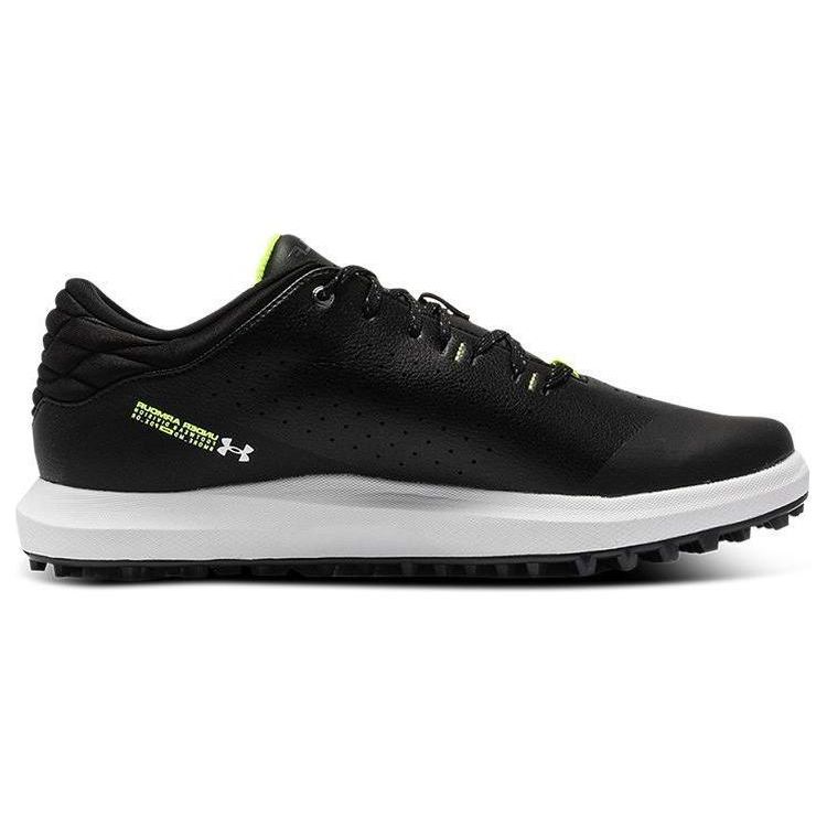 Under Armour Удобные Универсальные Низкие Гольф Кроссовки Мужские Кроссовки Черные 3024563-001