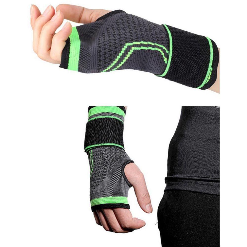 Elastic Compression Wristband Adjustable Strap Wrist Brace Wrist Rest Wrist Support Sports Safety