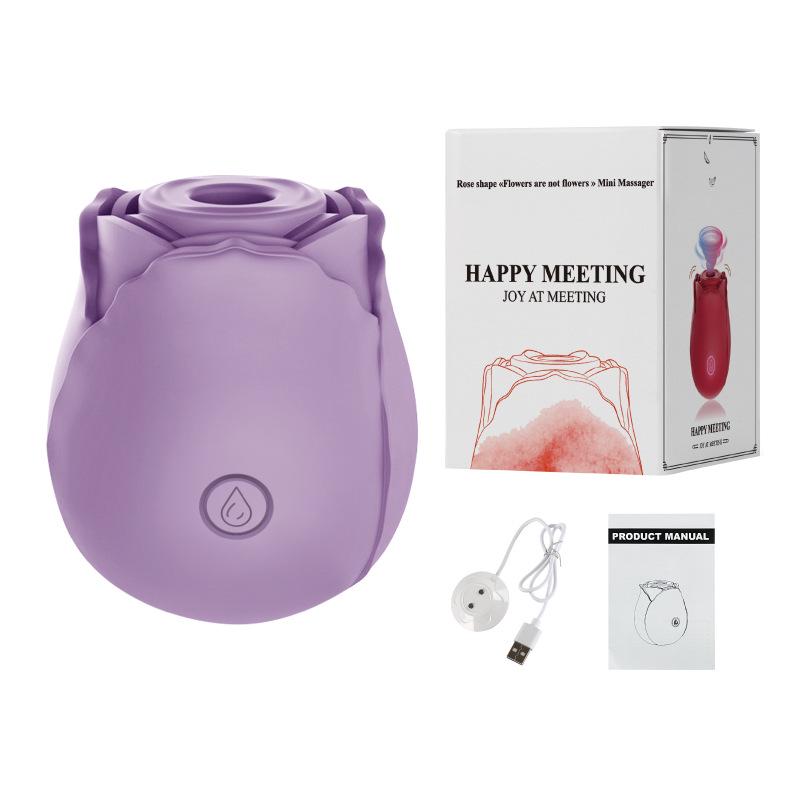 Rose Multi-Frequency Vibration Breast Enhancement and Teasing Device