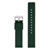 New Design Flat Smooth FKM Rubber Watch Strap 16mm 18mm 20mm 22mm 24mm Soft Quick Release FKM Rubber Watch Bands