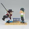 One Piece World Collectible Figure Log Stories Roronoa Zoro VS Dracule Mihawk