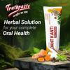 Patanjali Toothpaste Regular 200g Pack of 1 Natural Herbal Dental Care Fresh Breath Gum Protection