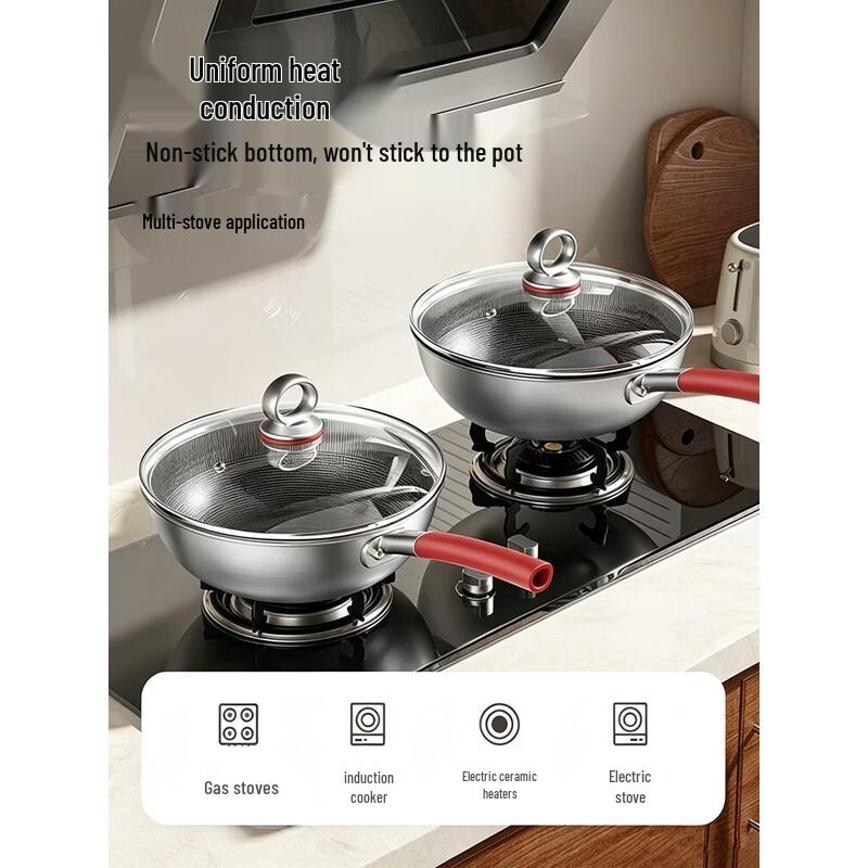 Royalstar 32cm Titanium Alloy Non-Stick Frying Pan