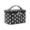Polka Dot Cosmetic Bag PVC Make Up Organizer Polka Dot PVC  Makeup Bag  Business Trip