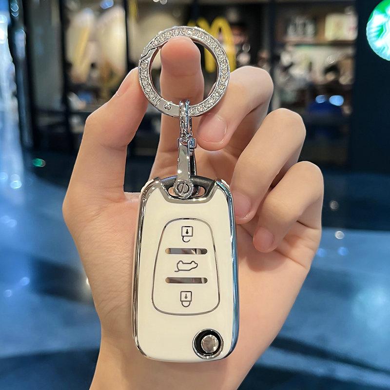 Чехол-брелок из ТПУ для автомобильного ключа KIA Rio 3 Soul Optima Ceed K2 Cerato Sportage Для Hyundai Elantra Accent i20 ix35 Брелок