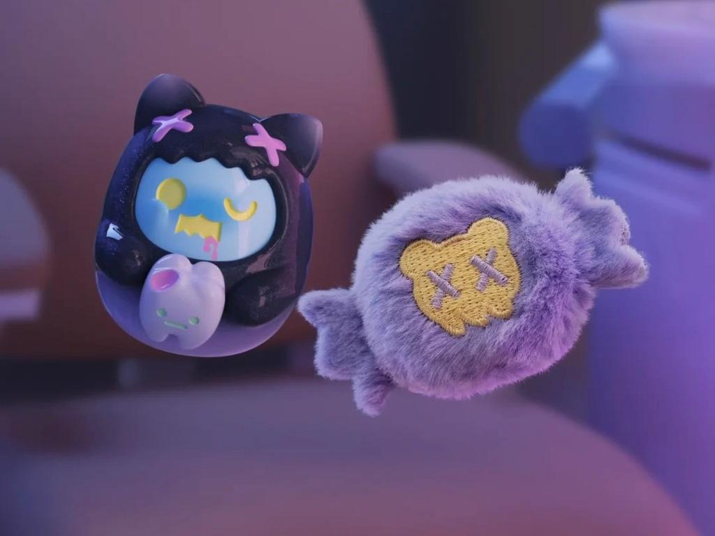 В наличии Поиск Единорога ShinWoo Серия Наклеек Любовь Мини Слепая Коробка Призрачный Медведь Модные Игровые Аксессуары Подарки