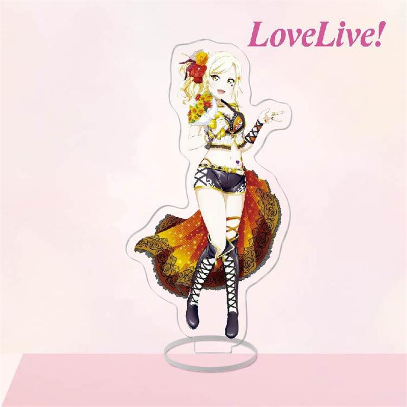 Мода Аниме Love Live Group Стенд Модель Пластина Брелок Котори Минами Нико Ядзава Сонода Уми Фигурки Стенд Держатель Стол